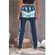 Tie-dyed Print Elastic Waist Jogger