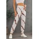 Casual Tie-dyed Drawstring Elastic Waist Pants