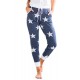 Blue Star Printed Women Joggers