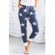 Blue Star Printed Women Joggers