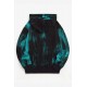 Tie-dyed Print Kangaroo Pocket Men's Hoodie