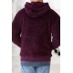 Graphic Print Kangaroo Pocket Men's Plush Hoodie