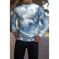 LOS ANGELES Tie-dye Pullover Men Sweatshirt